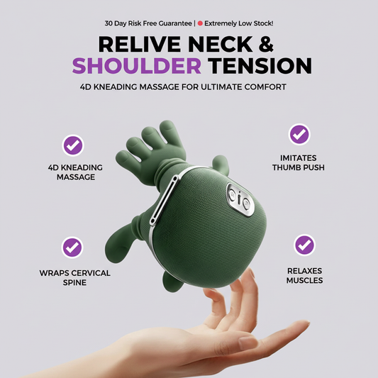 Portable Neck and Back Massager - Lauroso